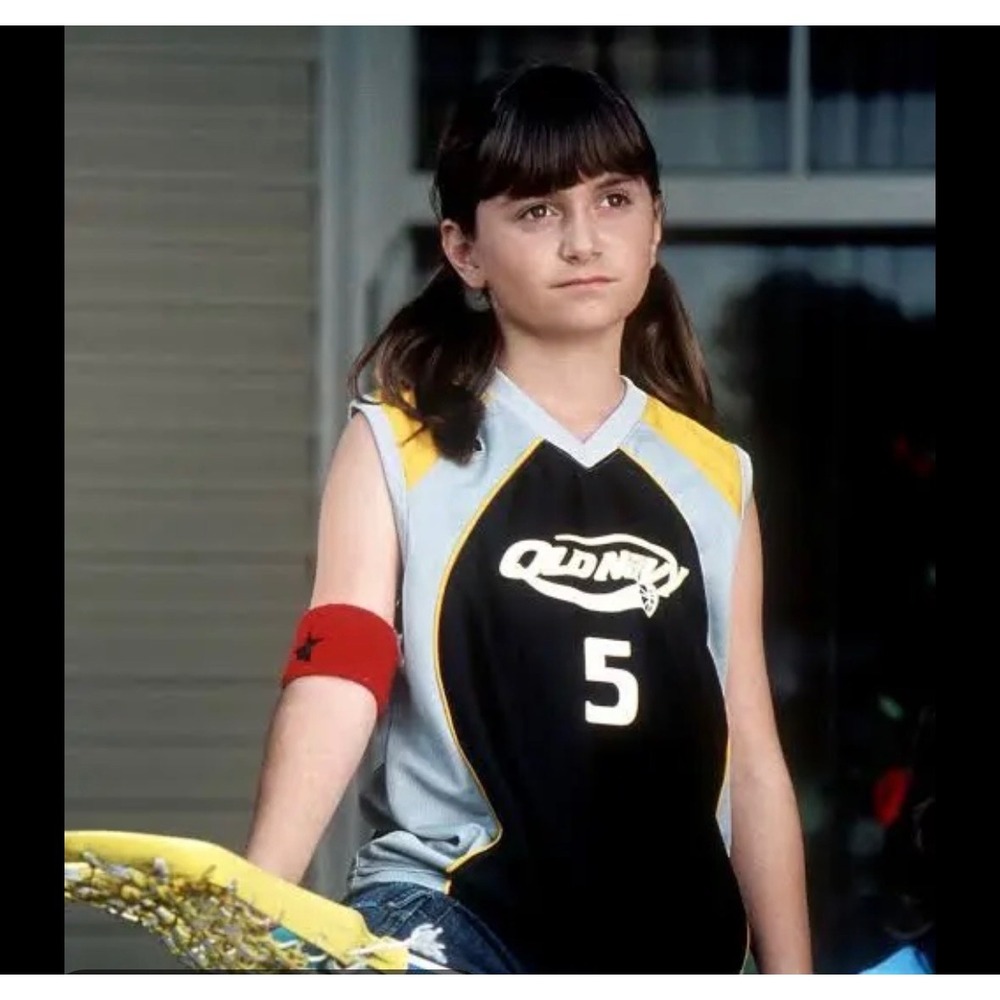 Vintage Y2K Kids Old Navy Basketball Jersey SZ 14 L Cheaper by the Dozen Alyson